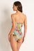 Monte & Lou Ruched Bandeau One Piece - Farrah