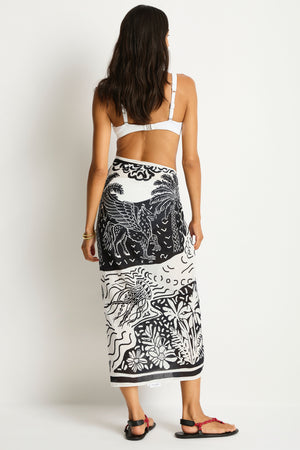 Sea Level Long Sarong - Jungle Lino