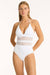 Sea Level Longline Halter One Piece - Drift