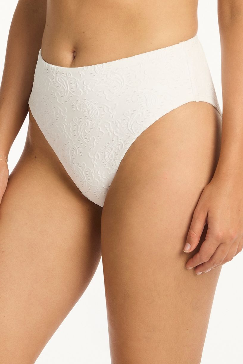 Sea Level Retro High Waist Pant - Interlace