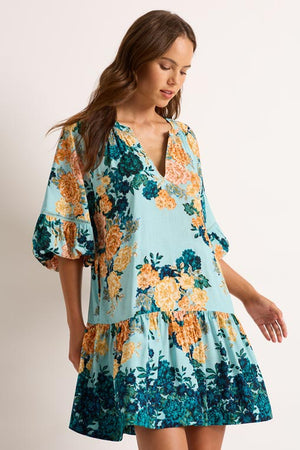 Monte & Lou Mini Dress - Carmelita