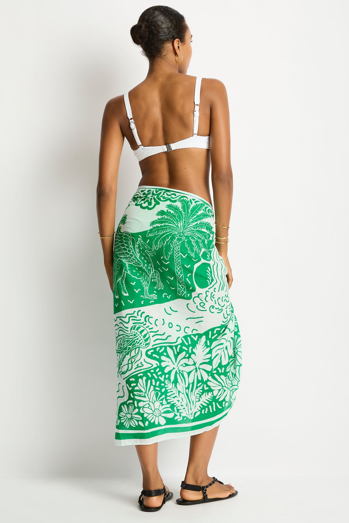 Sea Level Long Sarong - Jungle Lino