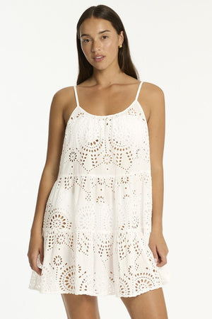 Sea Level Tie Back Short Sundress - Ibiza