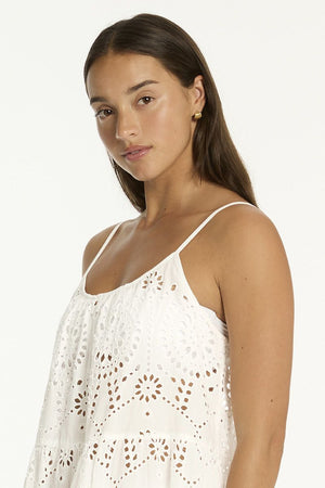Sea Level Tie Back Short Sundress - Ibiza