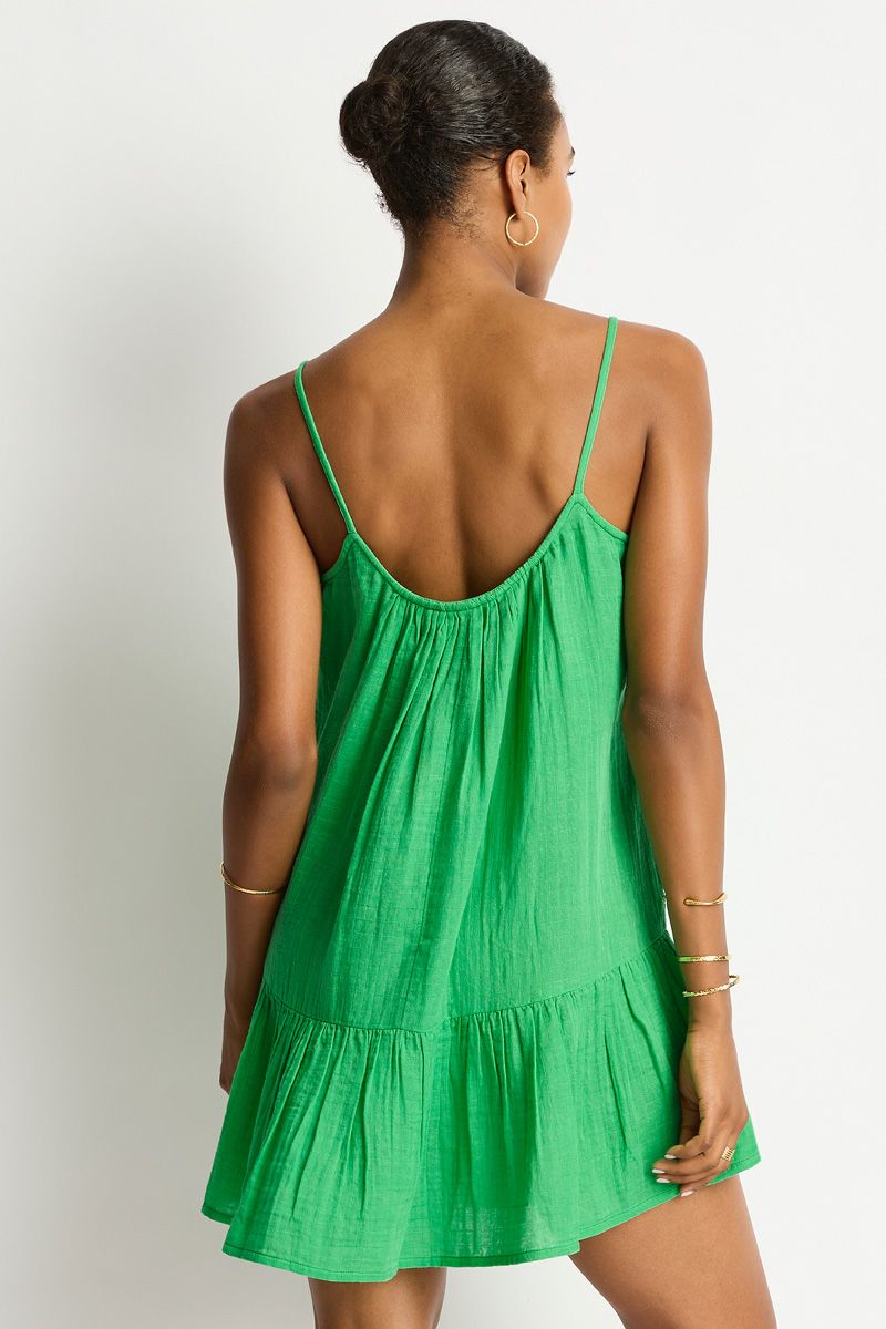 Sea Level Short Sundress - Sunset