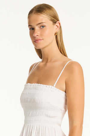 Sea Level Short Bandeau Dress - Sunset