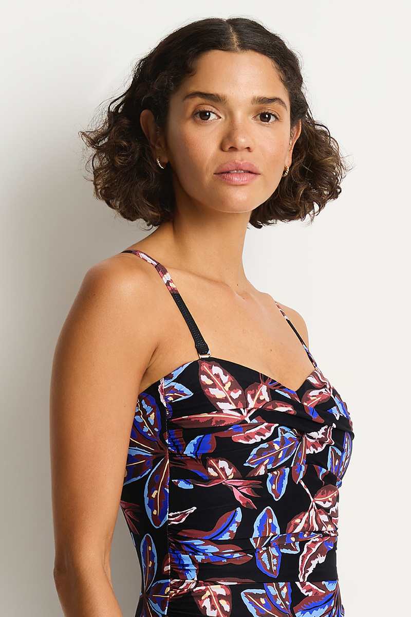 Sea Level Twist Bandeau One Piece - Oceanwood