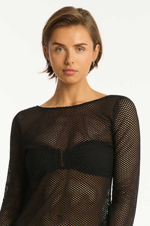 Sea Level Mesh Cover Up - Surf