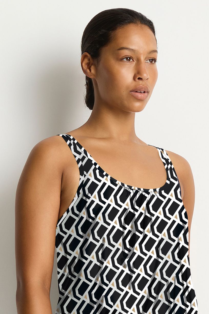 Sea Level Blouson Tank Multifit Singlet Top - Costa