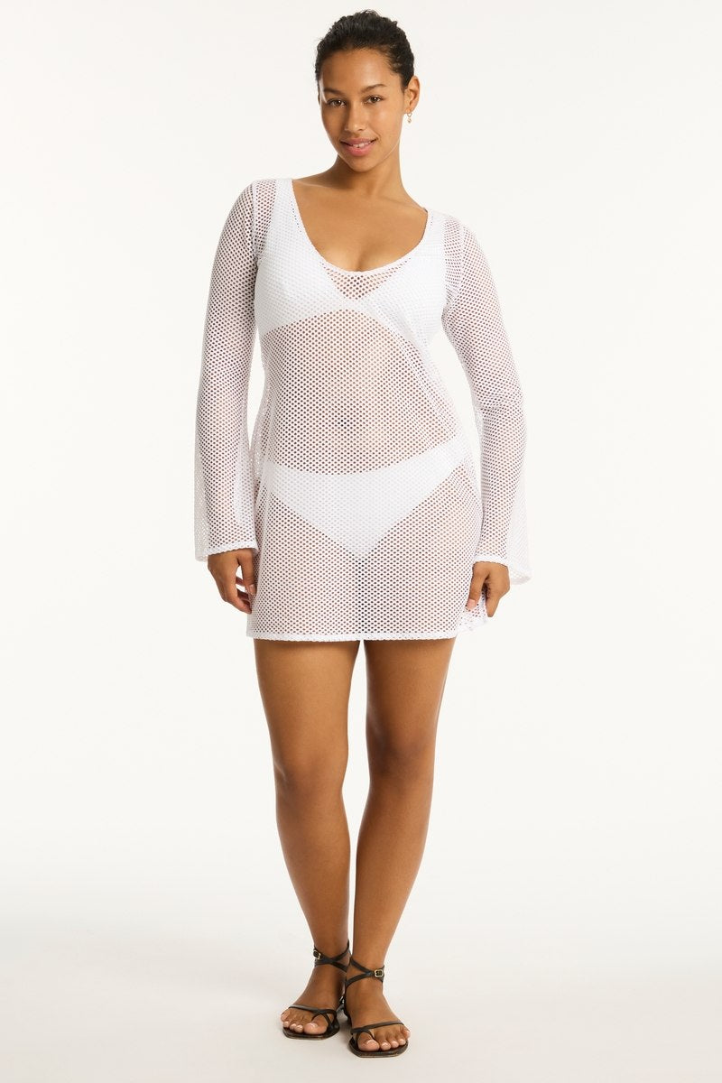 Sea Level Mesh Cover Up - Surf