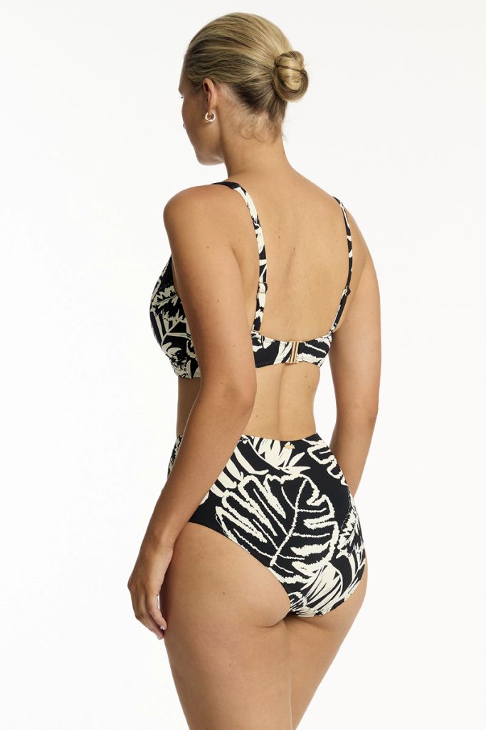 Sea Level High Waist Gathered Side Pant - Jungle Book