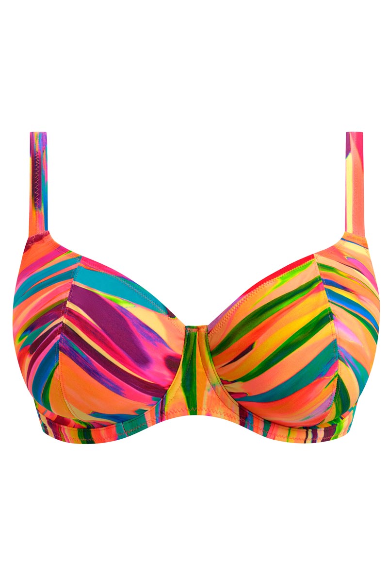 Freya Underwire Plunge Bikini Top - San Antonio