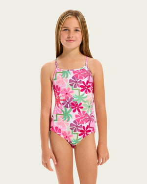 Seafolly Girls Tie One Piece - Paradise