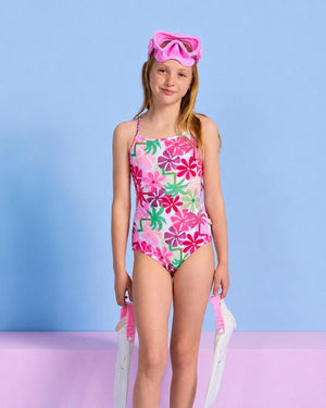 Seafolly Girls Tie One Piece - Paradise