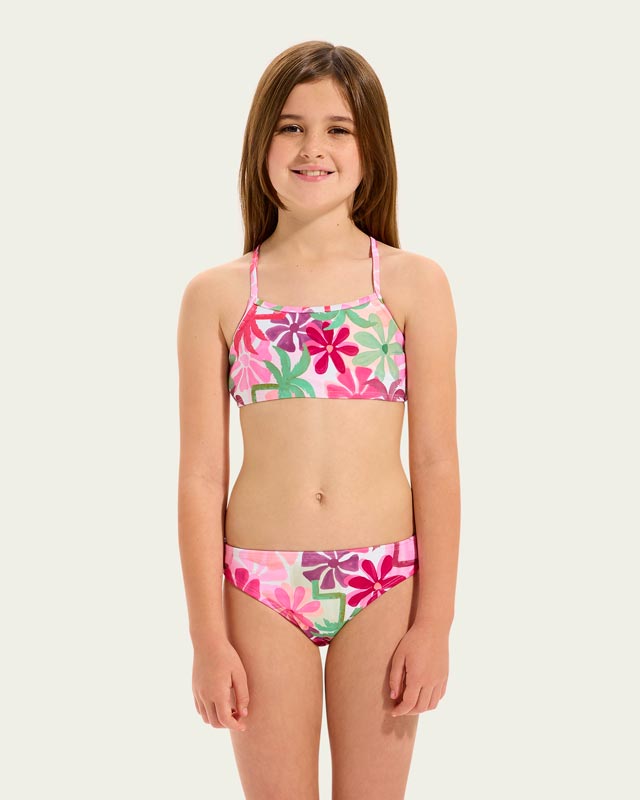 Seafolly Girls Tie Bikini - Paradise