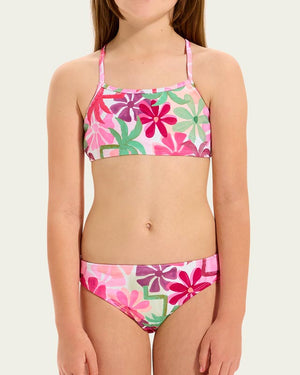Seafolly Girls Tie Bikini - Paradise