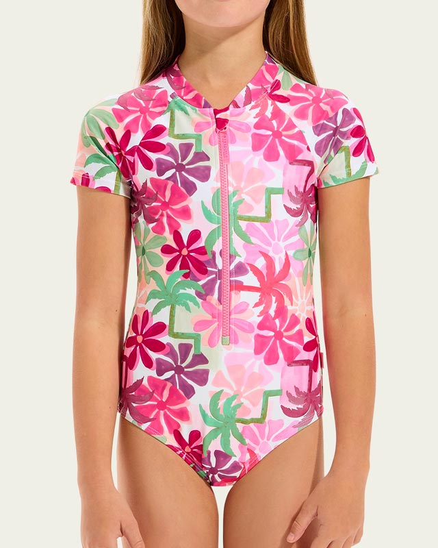 Seafolly Girls Paddlesuit - Paradise