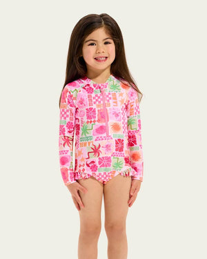 Seafolly Toddler Girls Paddlesuit - Summer Paradise