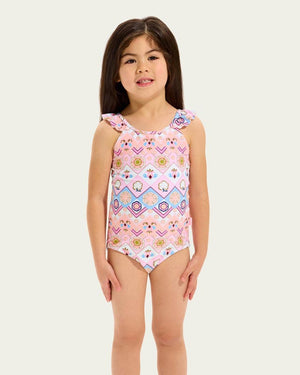 Seafolly Toddler Girls One Piece - Geo Blossom