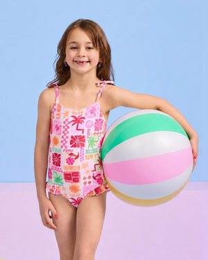 Seafolly Toddler Girls One Piece - Summer Paradise