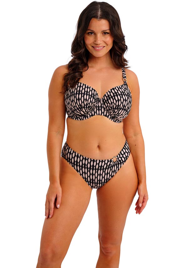 Fantasie Mid Rise Bikini Brief - Shell Bay