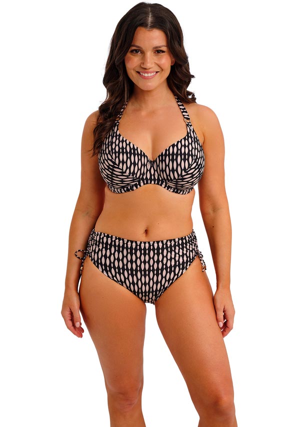 Fantasie High Waist Bikini Brief - Shell Bay