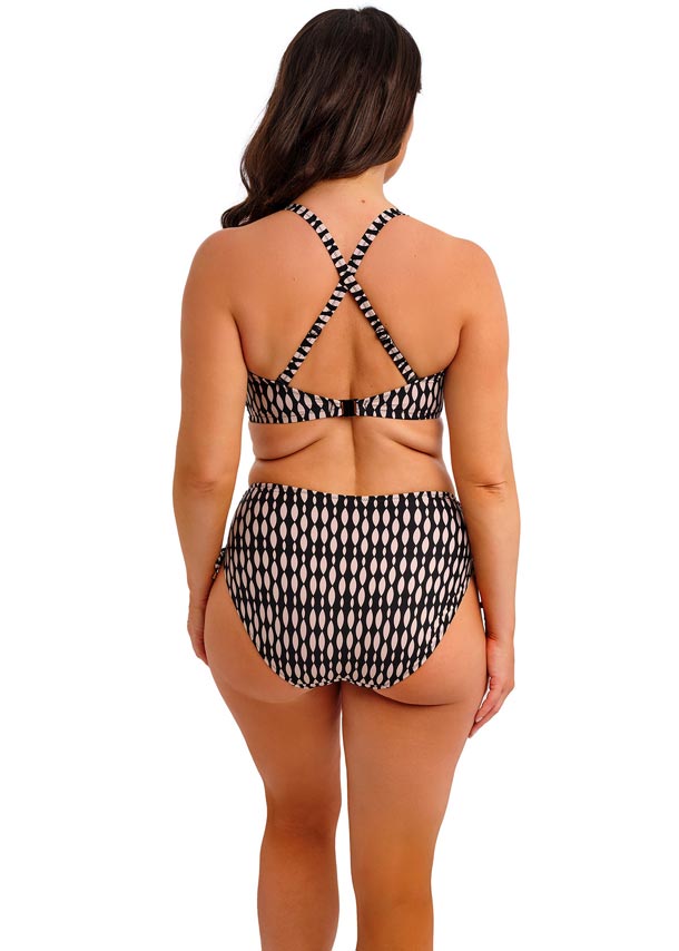 Fantasie Underwire Twist Bandeau Bikini Top - Shell Bay