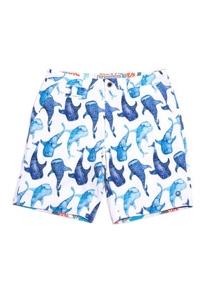 The Rocks Push Blueys Shorts - Whale Sharks