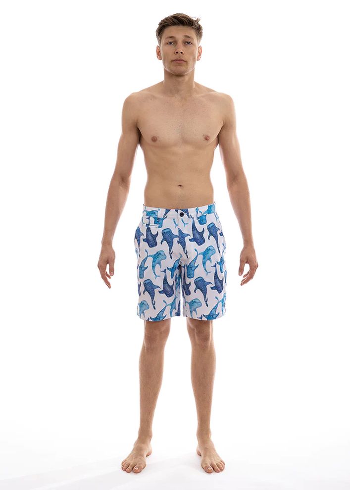 The Rocks Push Blueys Shorts - Whale Sharks