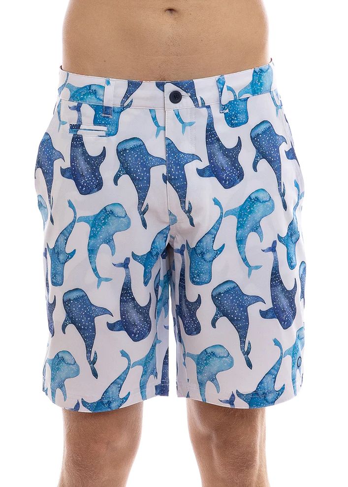 The Rocks Push Blueys Shorts - Whale Sharks