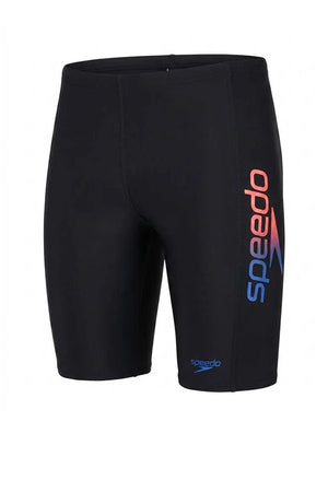Speedo Boys Sport Logo Jammer - Black