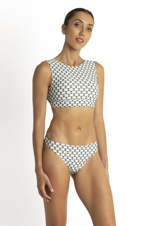 Sunseeker Mastectomy Crop Top - Crete