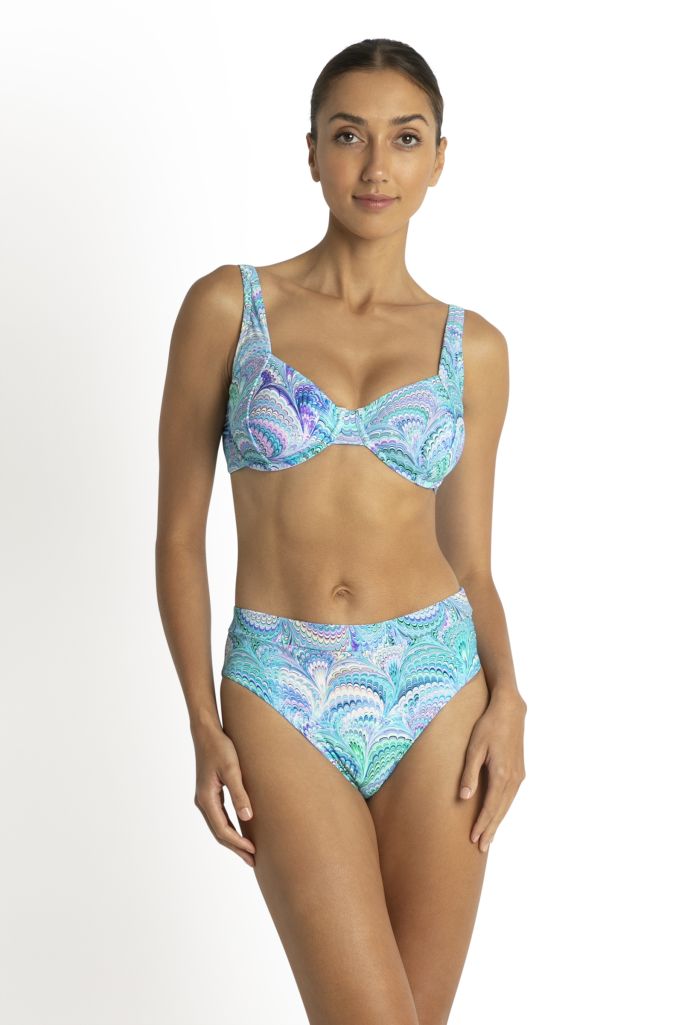 Sunseeker Panelled D/DD Bra - Mystic