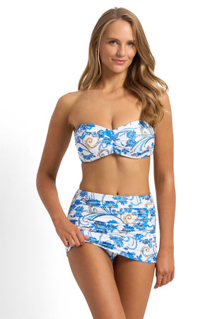 Sunseeker D/DD Wrap Bandeau Bra - Sicily