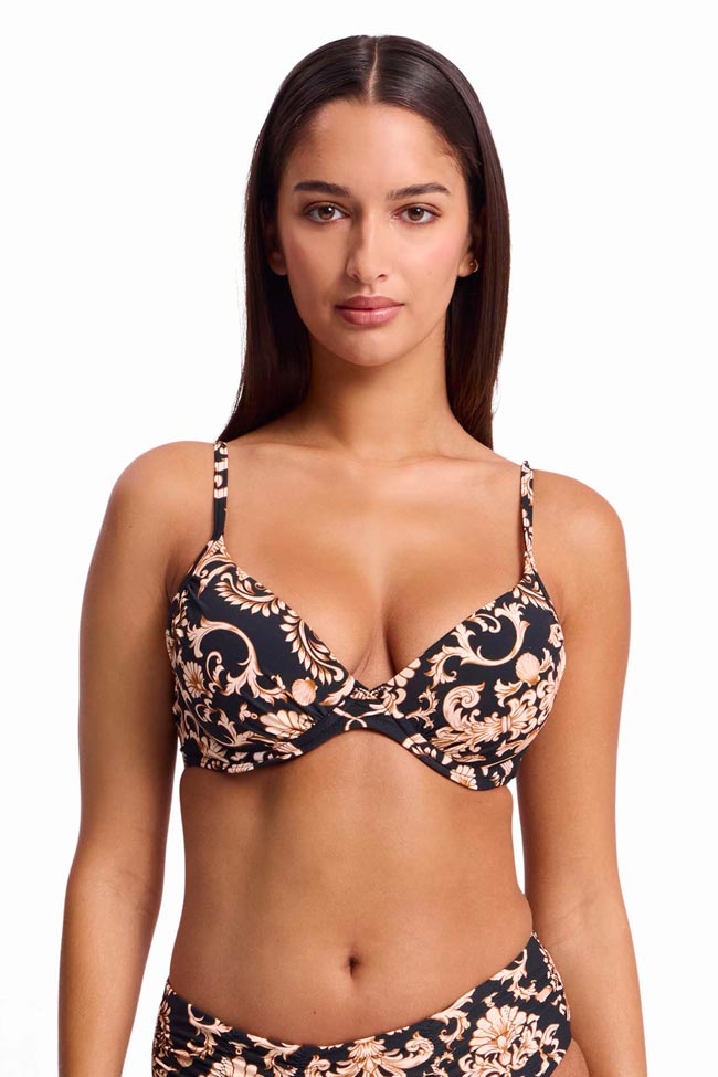 Sunseeker Gathered Moulded Bra - Shell City