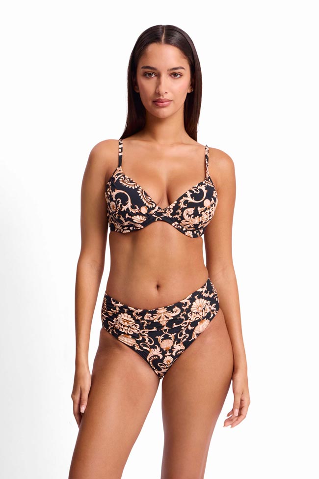 Sunseeker Gathered Moulded Bra - Shell City