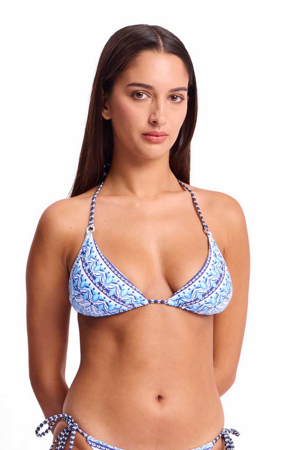 Sunseeker Tri Bikini Top - Cowboy