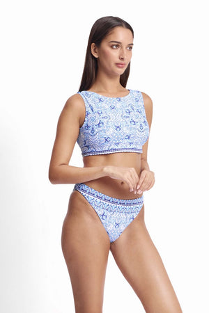 Sunseeker Mastectomy Crop - Cowboy