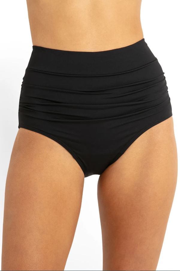 Sunseeker Ruched High Waist Pant - Basix