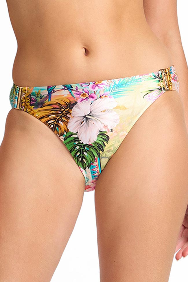 Sunseeker Buckle Pant - Papaya