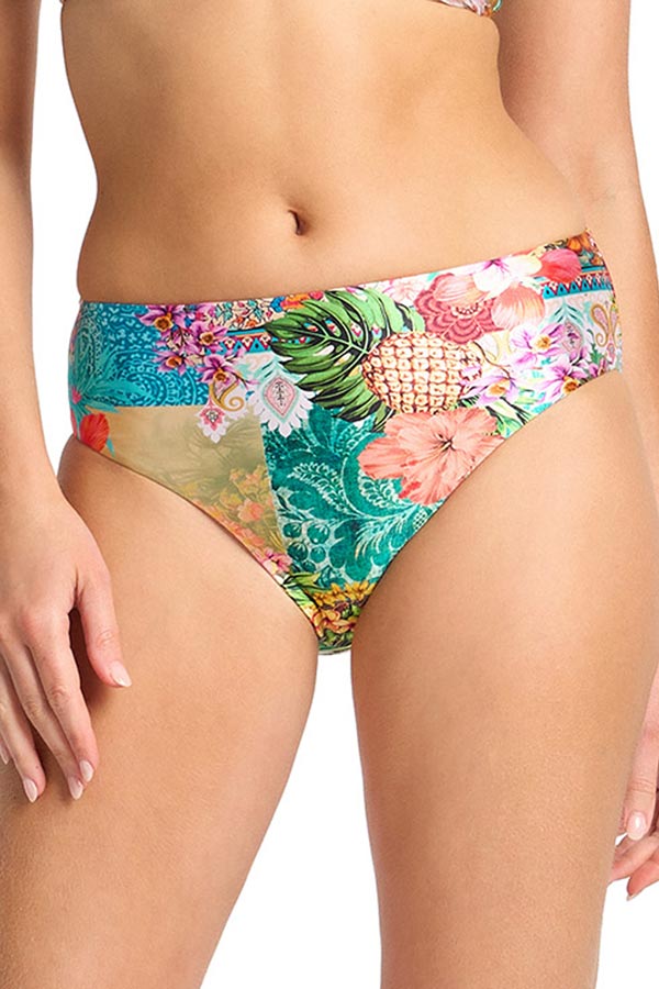 Sunseeker Mid Rise Pant - Papaya