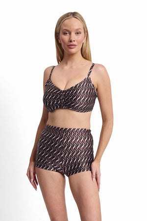 Sunseeker High Waisted Boyleg Pant - Madrid