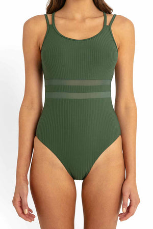 Sunseeker Cheeky Double Strap One Piece - Reset