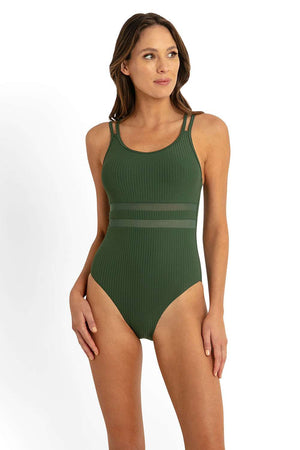 Sunseeker Cheeky Double Strap One Piece - Reset