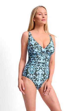 Sunseeker E/F Twist Front One Piece - Shell City