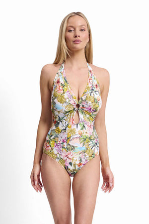 Sunseeker DD/E Double Ring One Piece - White Lotus