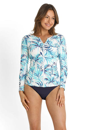 Sunseeker Long Sleeve Rashie - Pina Colada