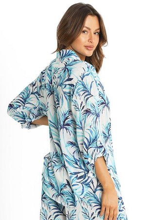 Sunseeker Boyfriend Shirt - Pina Colada