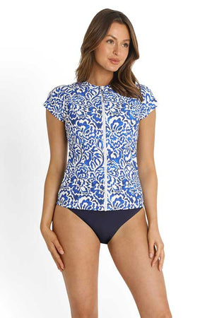 Sunseeker Short Sleeve Rash Vest - Corfu