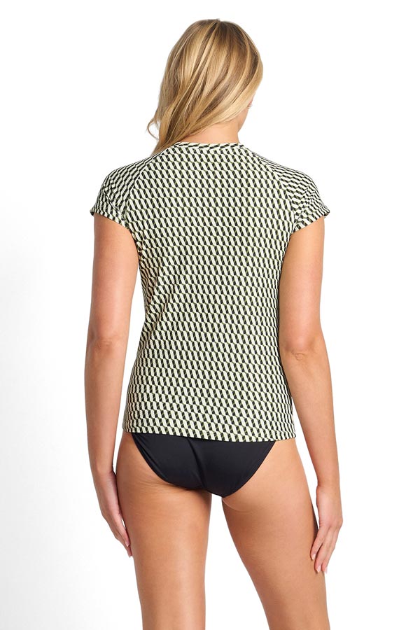 Sunseeker Short Sleeve Mastectomy Rashie - Marina